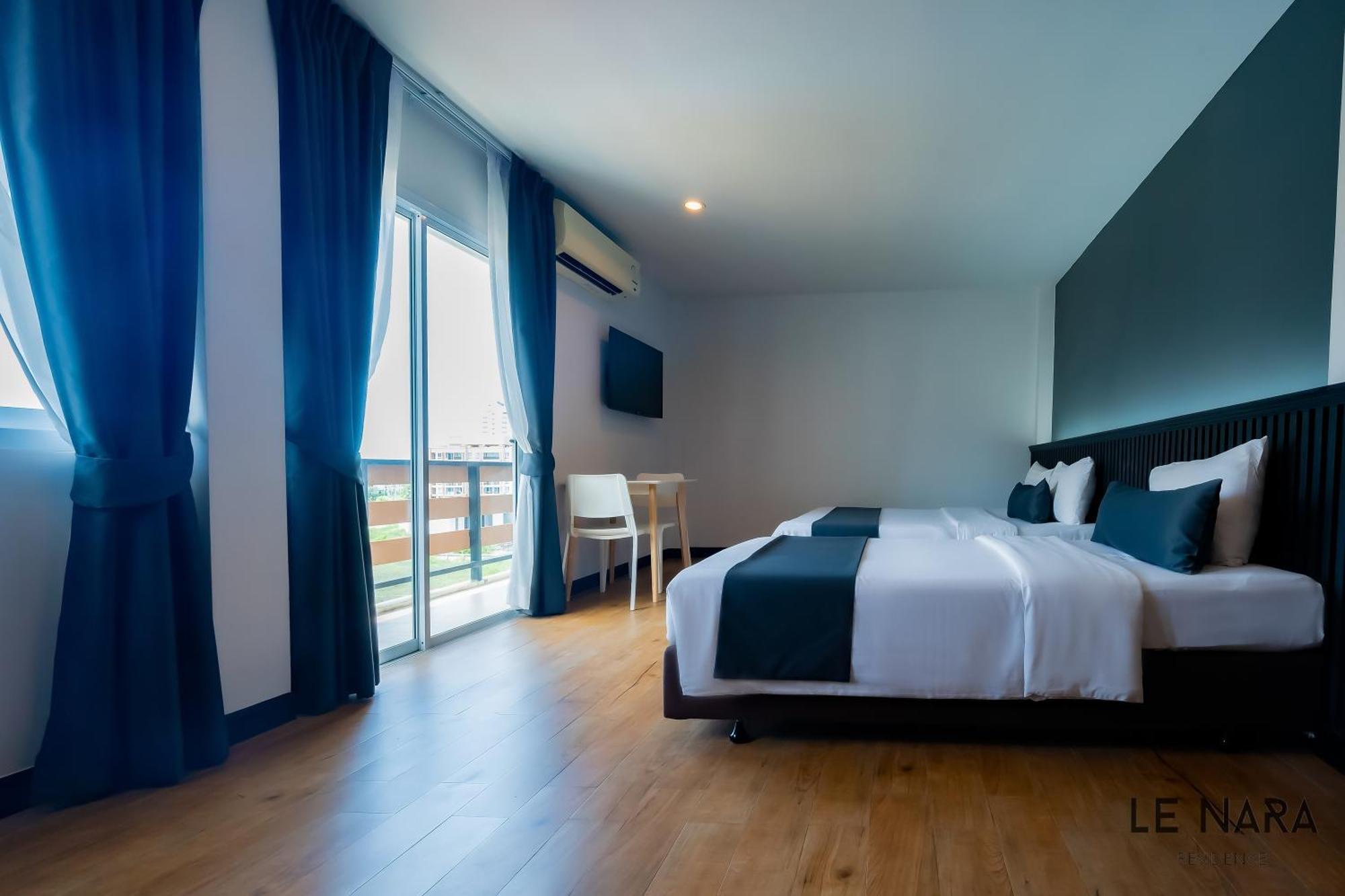 Le Nara Residence Pantai Jomtien Bagian luar foto